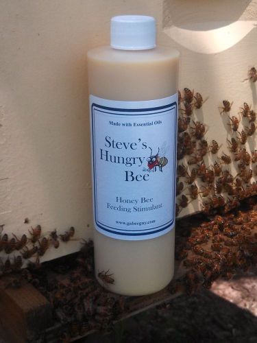 Honeybee feed stimulant and feeder for honey bees 16oz * beekeeping * beekeeper