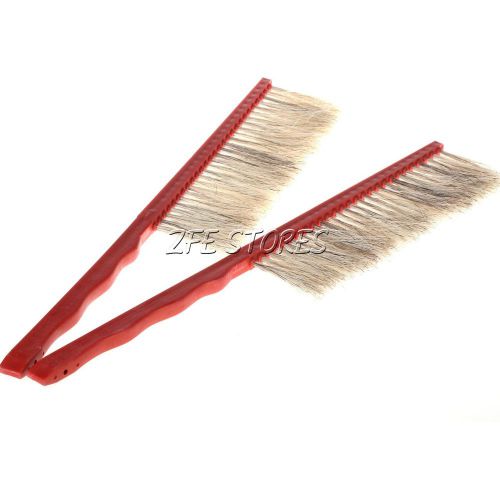 2 x Beekeeping Brushes Bee Hive Natural Pure Pig Bristles Plastic Handle