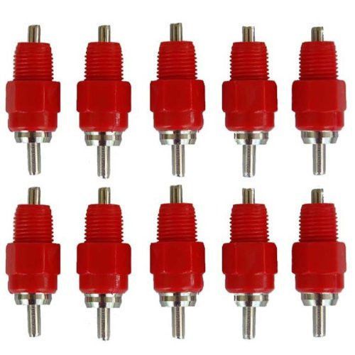 10pcs new water nipple drinker chicken feeder poultry waterer feeders for sale