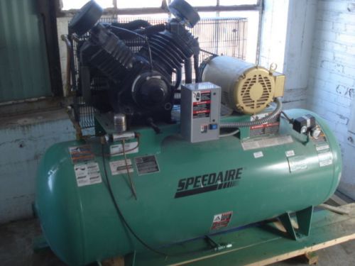 Electric Air Compressor | 2 Stage | 35 CFM | 10 HP | 200-208 Volt | 120 Gallon