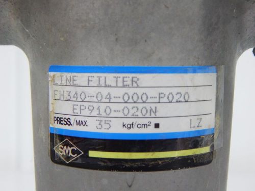 SMC LINE FILTER FH340-04-000-P020