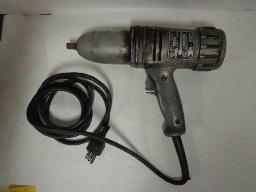 VINTAGE BLACK &amp; DECKER B&amp;D 1/2&#034; IMPACT WRENCH, REVERSIBLE, WORKING