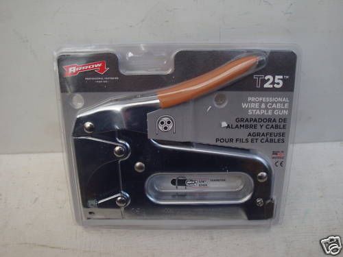 ARROW T-25 T25 HEAVY DUTY WIRE &amp; CABLE TACKER STAPLE GUN