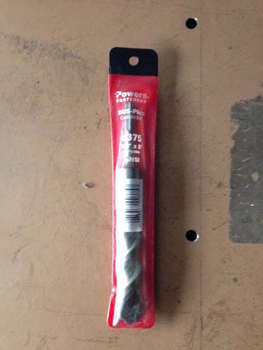 Power Fastners SDS PLUS Carbide Bit 7/8&#034; 8&#034; Long