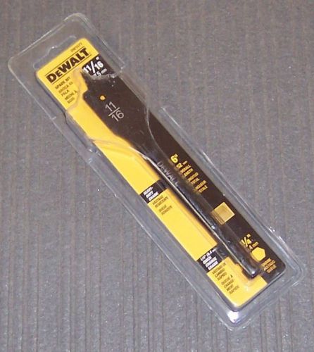 DeWALT DW1577 11/16&#034; X 6&#034; Wood Boring Spade Bit