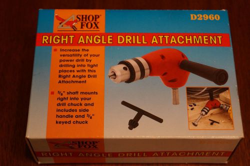 Shop Fox D2960 RIGHT ANGLE DRILL ATTACHMENT NIB