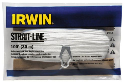 New irwin 64610 strait-line replacement line 100&#039; highest tensile strength cord for sale