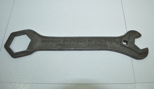 Vintage dunham systems of heating large trap cover wrench - 179c for sale