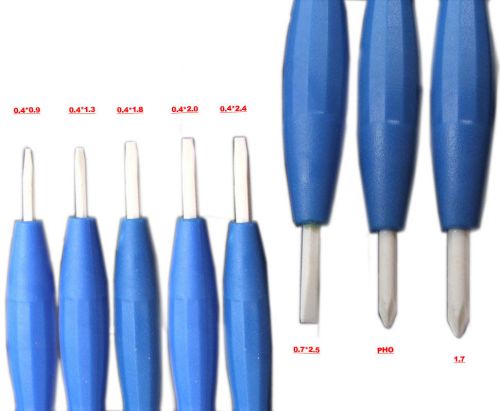 8pcs adjust frequency fm screwdriver anti-static plastic ceramic set quality for sale