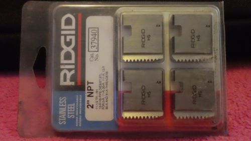 RIDGID 37940 STAINLESS STEEL 2&#034; NPT DIE 12-R