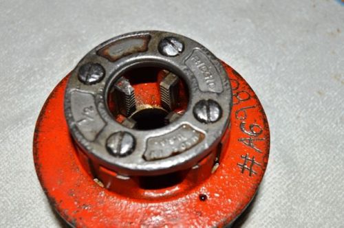 RIDGID 12R SERIES 1/2 INCH NPT PIPE THREAD DIE HEAD