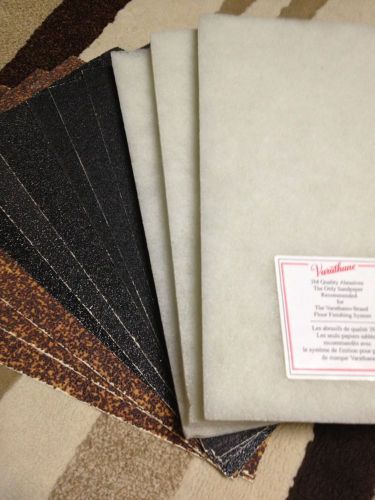 Wood Floor Sandpaper Set 4 Different Grits - Large Job