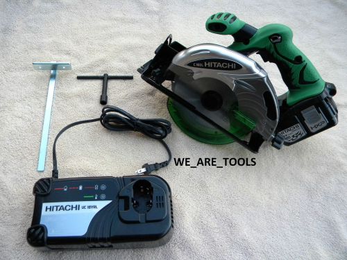 HITACHI C18DL CORDLESS 18V CIRCULAR SAW, EBM1830 BATTERY,UC18YRL CHARGER 18 VOLT