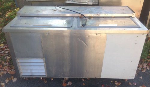 Leader 60&#034; Underbar Bottle Beer Cooler Refrigerator Stainless Steel UCB60S/C