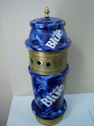 RARE LABATT BLUE DRAUGHT DRAFT BEER BAR 3 TAP TOWER BASEMENT OFFICE MAN CAVE