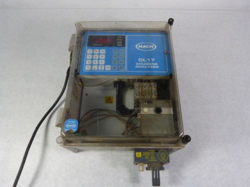 Hach 46780-00 CL17 Free Chlorine Analyzer .8/.4A 115/230VAC ! WOW !