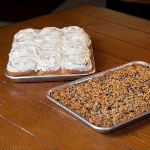 Heavy Duty 18-Gauge Aluminum Baking Sheets-Set of 2