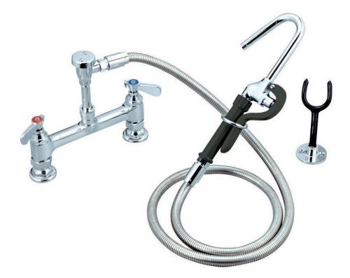 Bk 8&#034; deck mount pot filler, bkf-8dmpf for sale