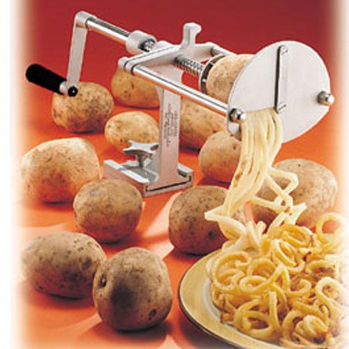 Nemco 55050AN Spiral Fry Potato Cutter, Mounts on Flat Surface, Preset Drive Dep