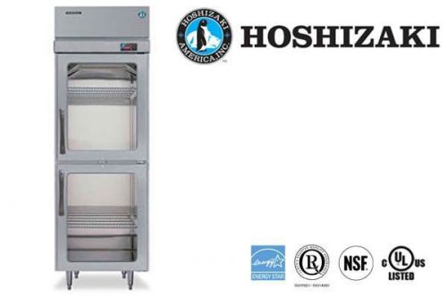 HOSHIZAKI COMMERCIAL REACH-IN REFRIGERATOR PRO1-SEC GLASS HALF DOOR RH1-SSE-HG