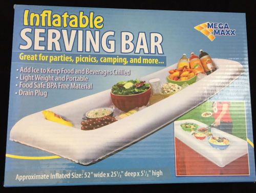 Inflatable Serving Bar Lightweight Portable 52&#034; Long