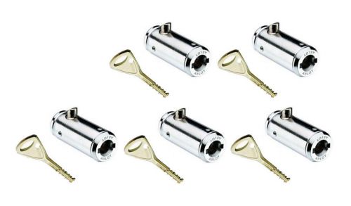 VENDING MACHINES LOCK AND KEY-KEYED DIFFERENT ORIGINAL ABLOY-Quantity 5 total