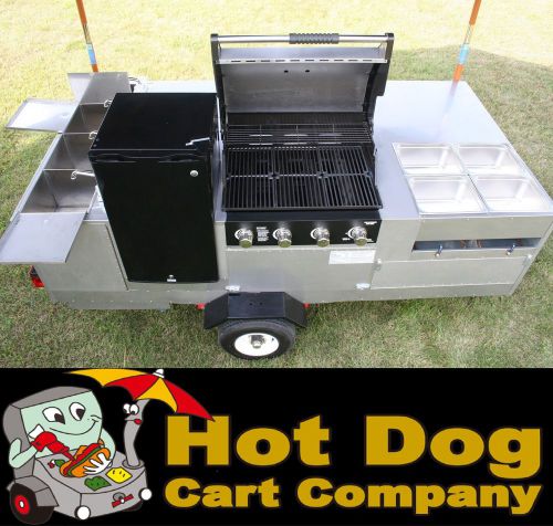 CALIFORNIA HOT DOG CART VENDING CONCESSION TRAILER NEW!