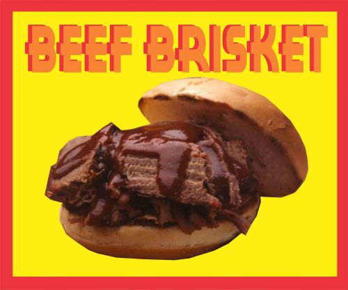 BEEF BRISKET DECAL