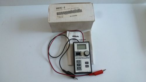 Altek 3331E-2  PocketCal Milliamp Calibration 134-2