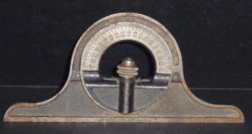 STARRETT ATHOL ANTIQUE PROTRACTOR HEAD No.12