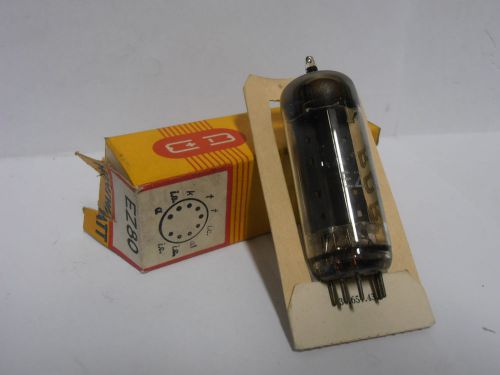 1 x PHILIPS MINIWATT EZ80 Vintage Vacuum Rectifier Tubes ///  STRONG TEST 100%!!