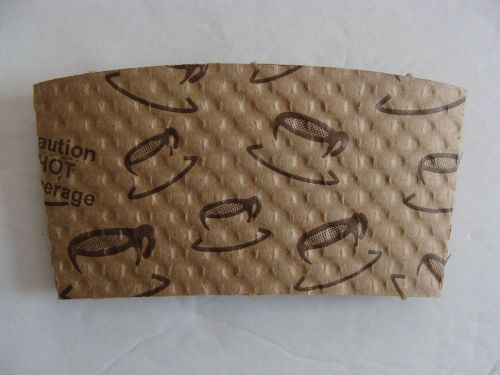 Java Jacket Hot Cup Coffee Sleeves 100ct-12oz to 20 oz