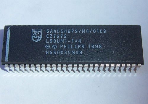 PHILIPS SAA5542 MICROCONTROLLER