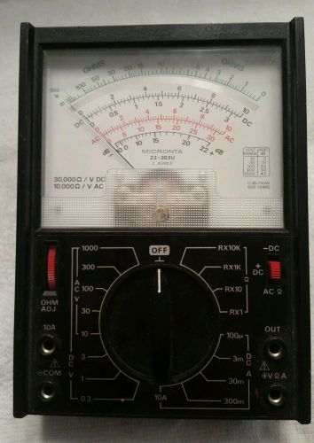 Micronta multimeter 22-203U