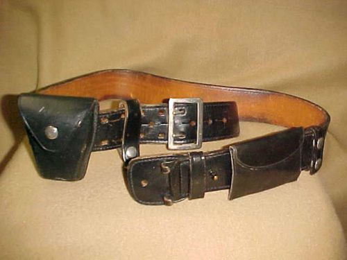 Security police jay-pee duty belt size 42 for sale