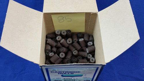 Box of 85 Merit 08834180271 Cartridge Rolls 1/2&#034; x 3/4&#034; x1/8&#034; Grit 100 FREE SHIP