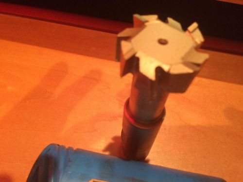 NIAGARA T-SLOT Milling Cutter 1-15/32&#034; x 5/8&#034; HSS 8 Teeth 10930 [Z45] TIN COATED