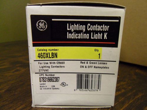 New GE 460XLBN Lighting Contractor Indicator Light K 277 VAC