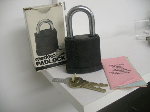 MEDECO PADLOCK / HIGH SECURITY LOCK / LOCK / REMOVABLE CORE LOCK / LOCKMSMITH