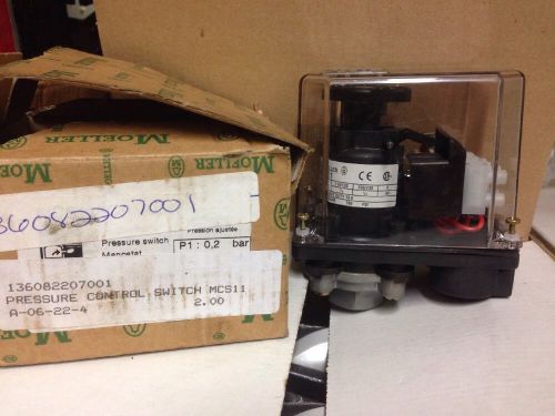 KLOCKNER MOELLER PRESSURE CONTROL SWITCH MCS 11 MCS11 136082207001 NEW