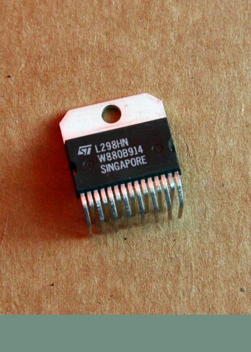 L298HN dual full bridge stepper motor drivers STMicroeletronics