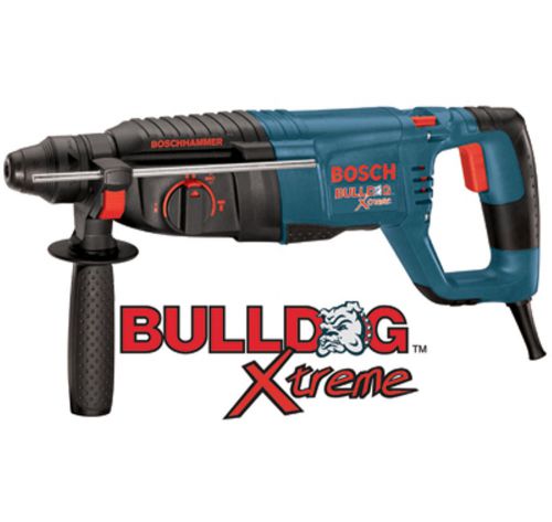 New In Box Bosch 11255VSR BULLDOG Xtreme 1&#034; SDS plus D Handle Rotary Hammer