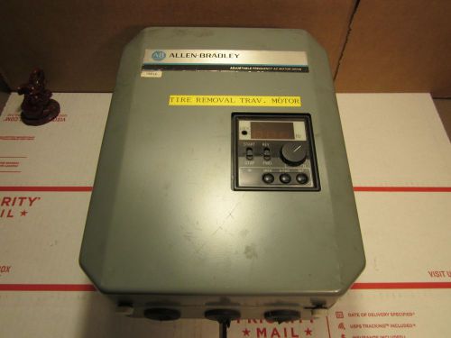 ALLEN BRADLEY BULLETIN 1333 ADJUSTABLE FREQUENCY AC DRIVE 1333-AAB  SERIES B