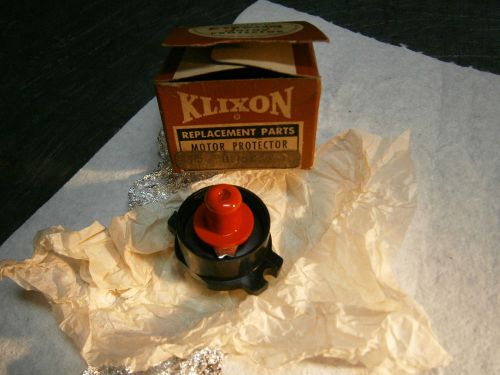 NEW KLIXON D157 OVERLOAD MOTOR PROTECTOR WITH MANUAL RESET  W/BOX