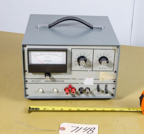 Beckman &#034;Megohmmeter&#034; Model L-10 (CTAM# 7148)