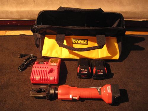 NEVER USED Panduit CT-3001 Hydraulic Crimper Li-Ion Batteries Huskie ECO ROBO