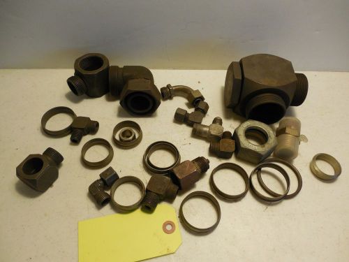 HYDRAULIC HOSE FITTINGS LOT OF MIXED. SN1-B