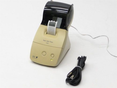 SEIKO INSTRUMENTS SII SMART LABEL LABLE PRINTER SLP 100 THERMAL TRANSFER USB