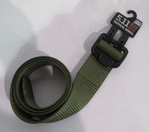 5.11 TDU Belt, 1.75&#034;&#034; Plastic Buckle, TDU Green, Small (28&#034;-30&#034;)