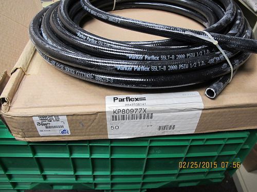 1/2 ” x 50’ PARKER PARFLEX 55LT-8 LOW TEMP -70°F to +212°F HOSE 2000 PSI SAE 100R7